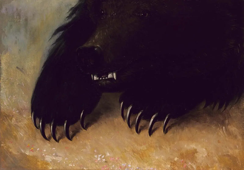 Armas e fisionomia do urso pardo-George Catlin