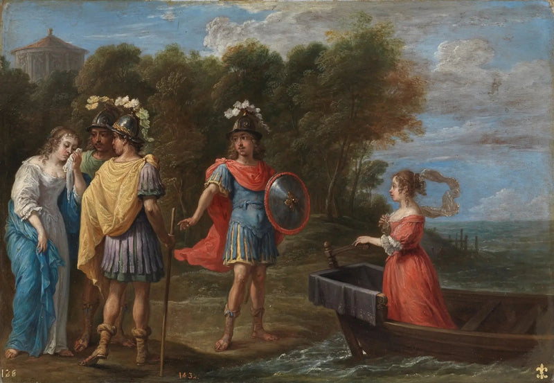 Armide e Renaud - David Teniers Júnior