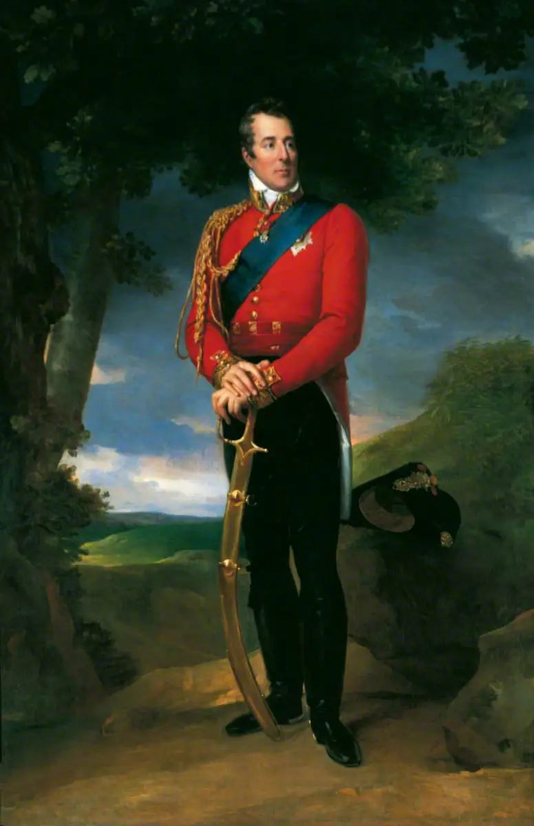 Arthur Wellesley (1769–1852), 1º duque de Wellington, marechal e Primeiro-Ministro - François Gérard