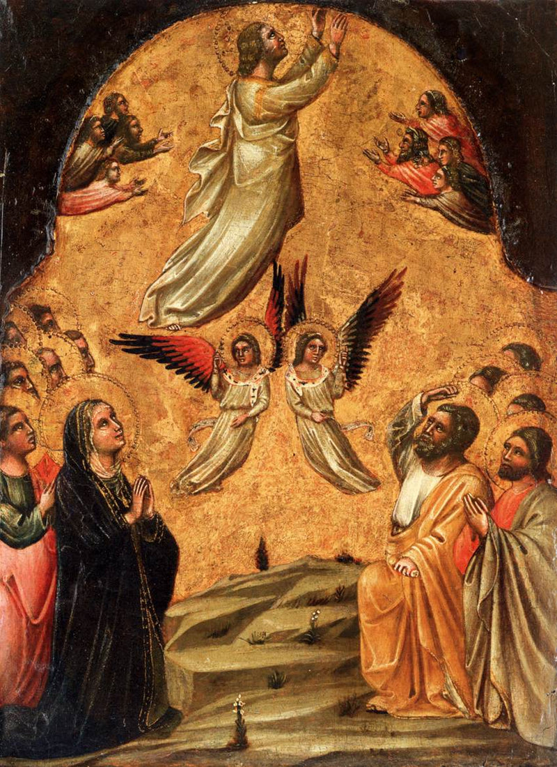 Ascensão de Cristo - Guariento di Arpo
