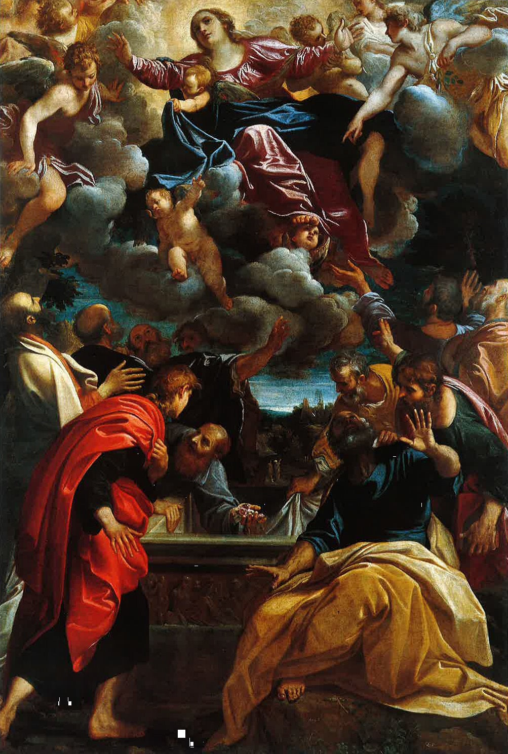 Assomption de la Vierge - Annibale Carracci - Alpha Reproduction