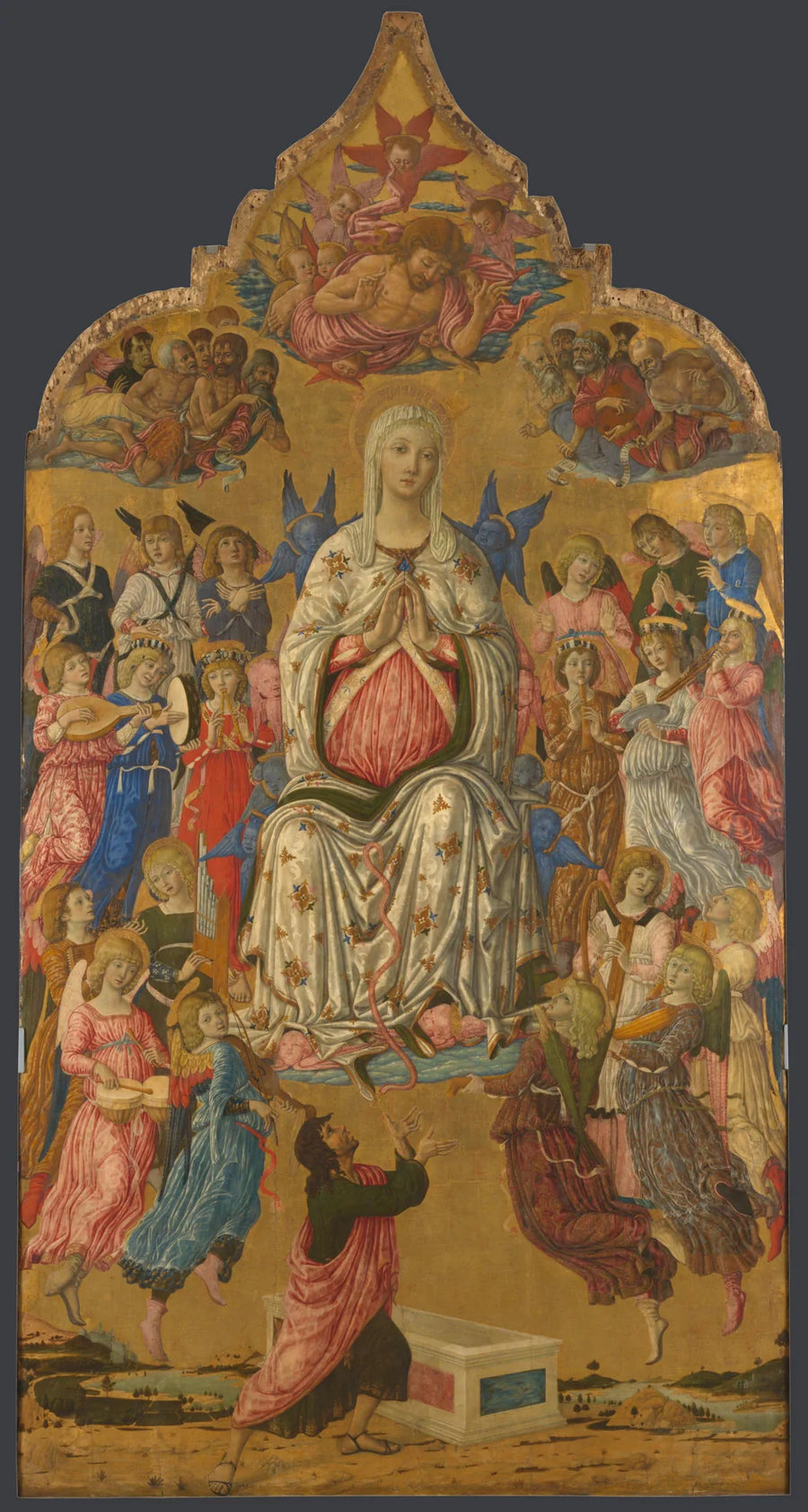 Assunção da Virgem - Matteo di Giovanni