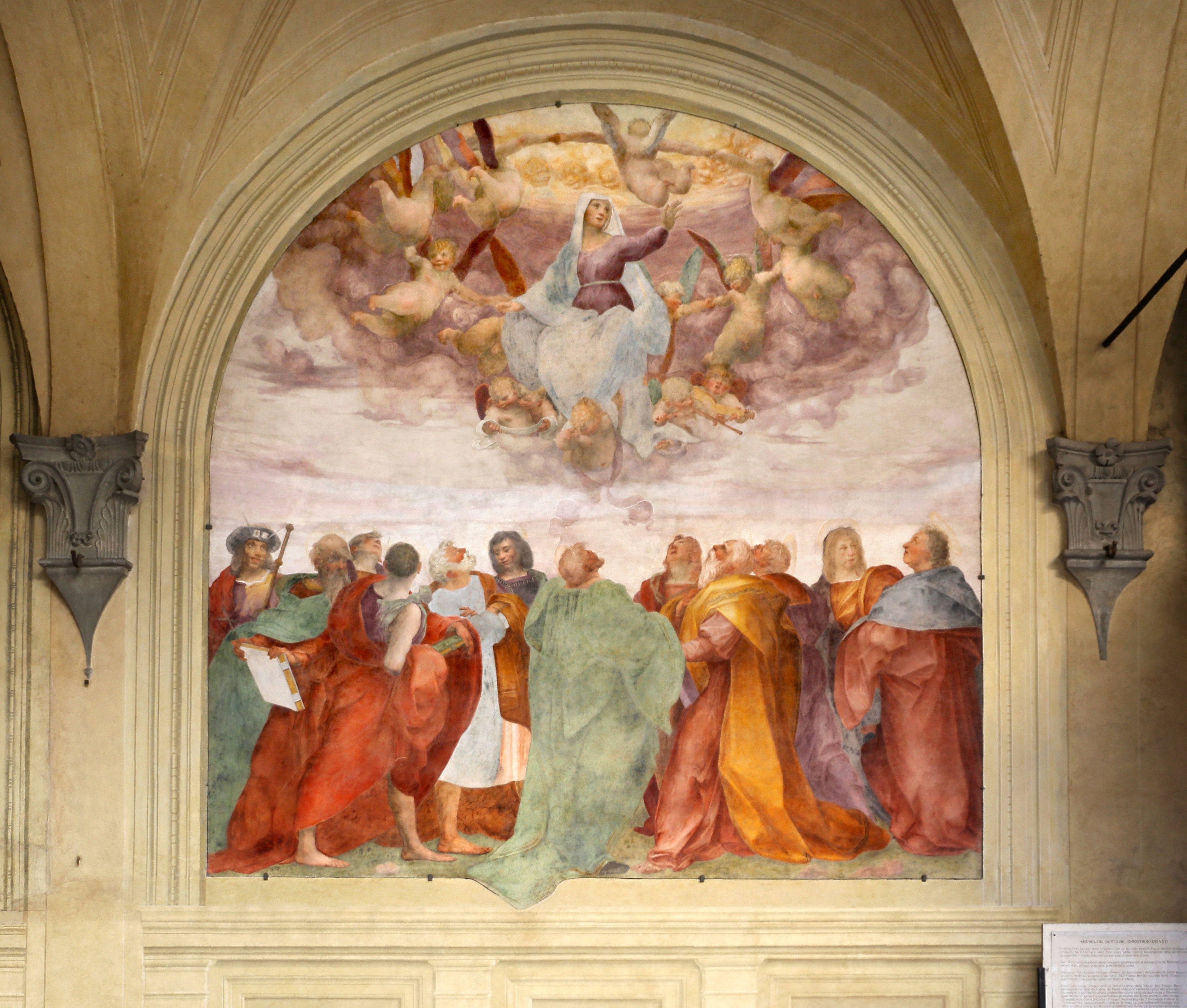 Assomption de Marie - Rosso Fiorentino - Alpha Reproduction