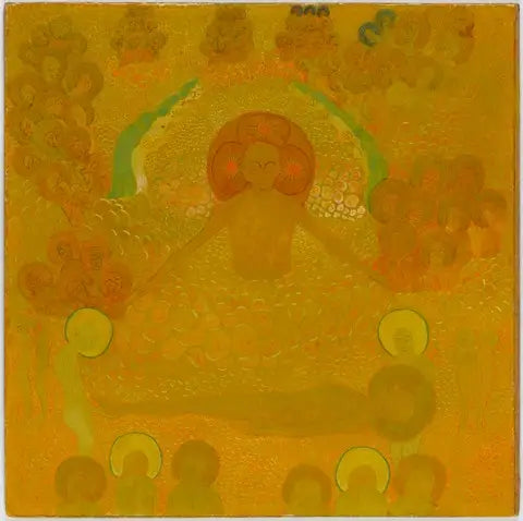 Assunção de um santo - Kazimir Malevich