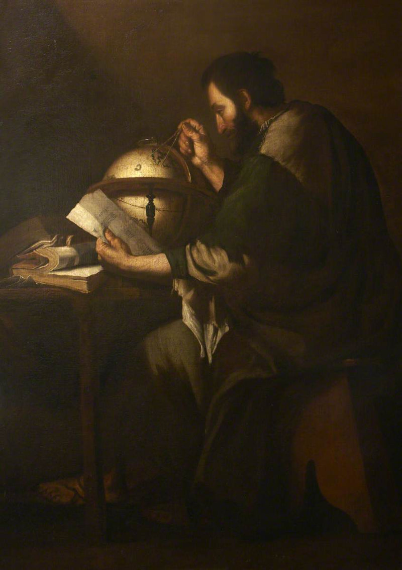 Astrônomo em seu escritório - Jusepe de Ribera