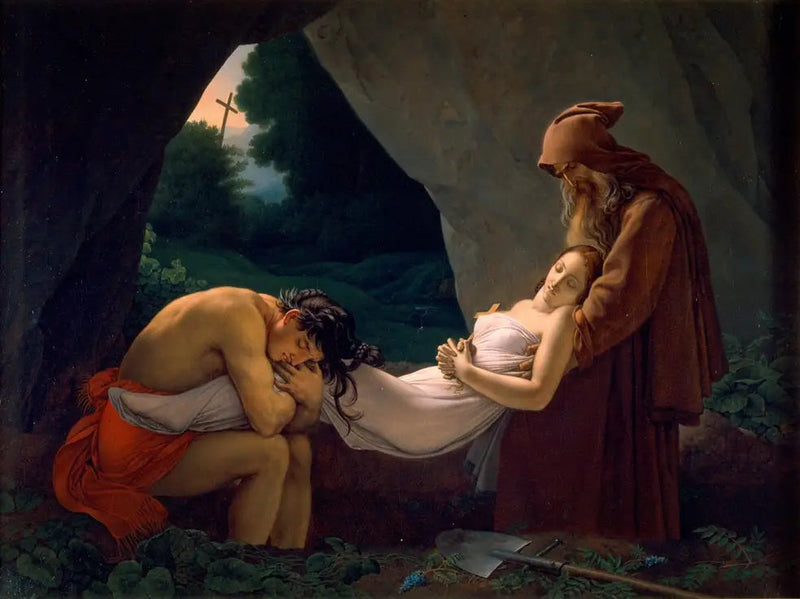 Atala levada ao túmulo - Anne-Louis Girodet