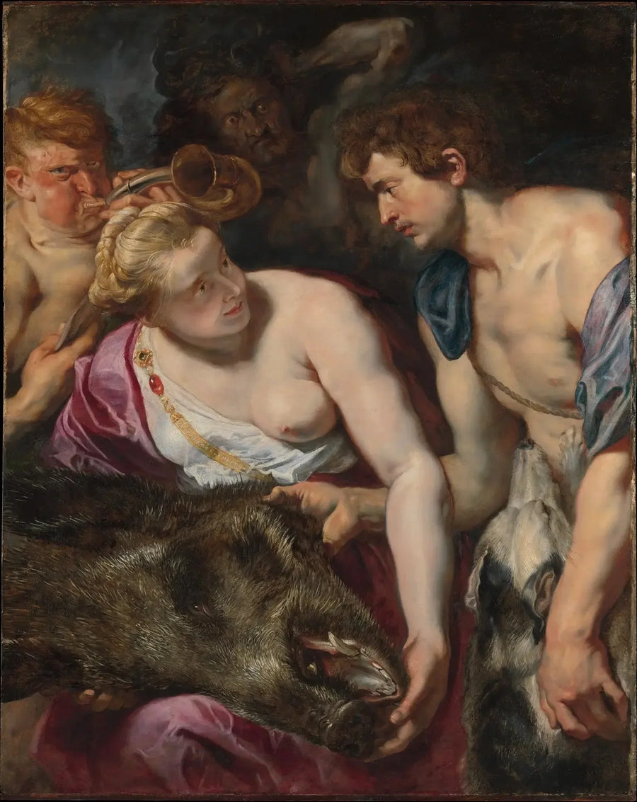 Atalanta e Meleagro - Peter Paul Rubens
