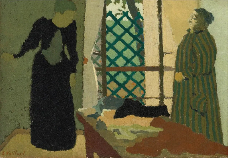 Ateliê de Costura da Senhora Vuillard - Édouard Vuillard