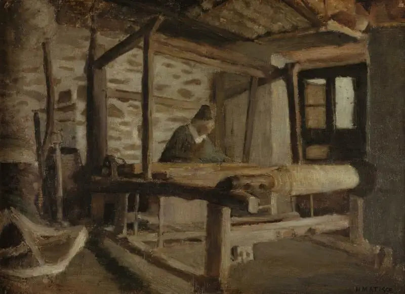 Ateliê do tecelão picardo - Henri Matisse