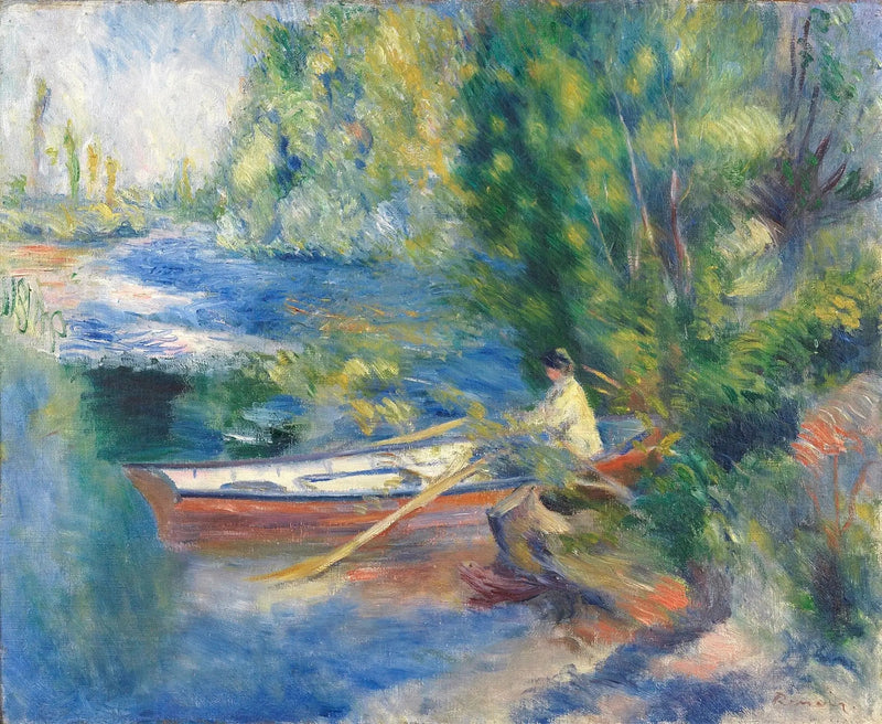 À Beira da Água - Pierre-Auguste Renoir