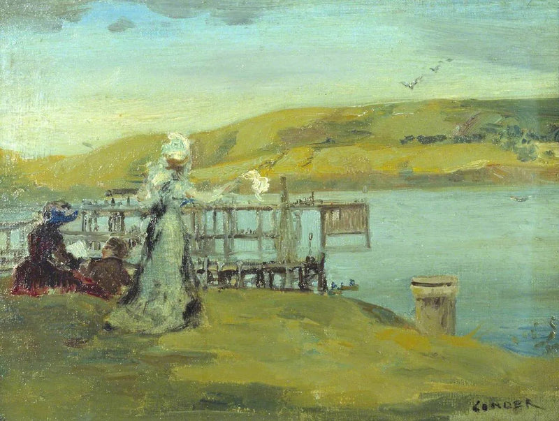 À beira-mar: Swanage - Charles Conder