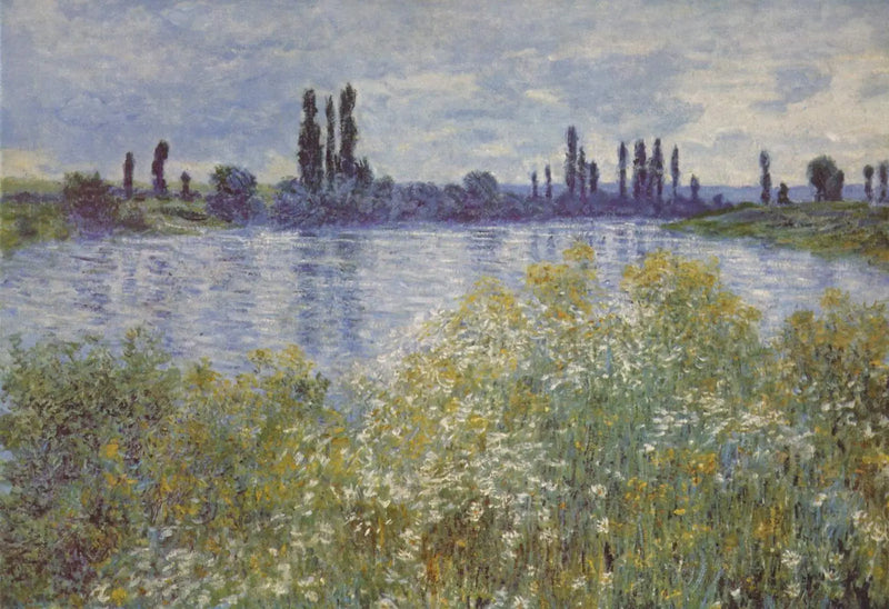 À Beira do Sena, perto de Vétheuil - Claude Monet