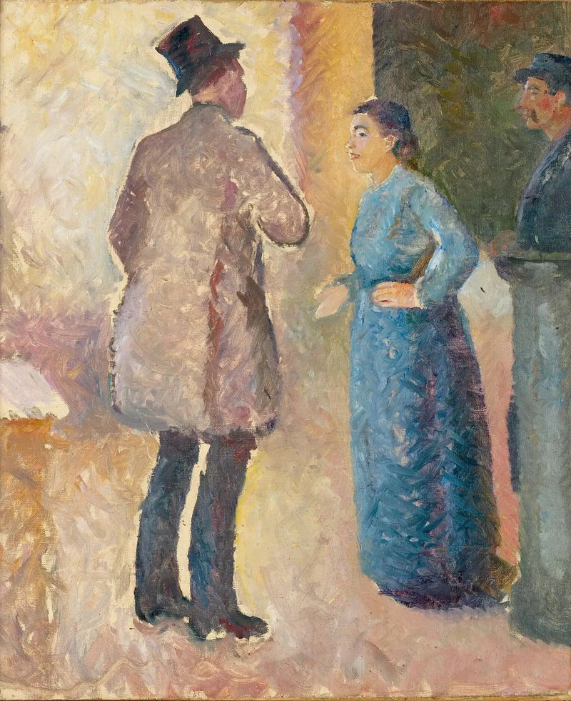 No café - Edvard Munch