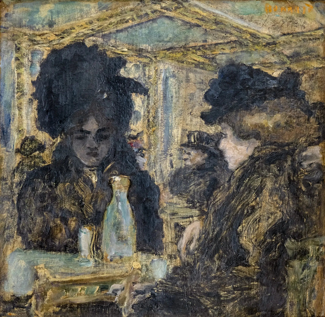 No café - Pierre Bonnard
