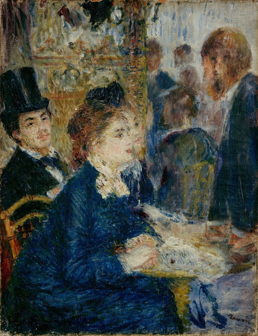 No café - Pierre-Auguste Renoir
