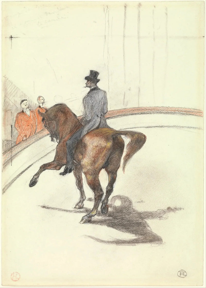 No Circo: O Passo Espanhol - Henri de Toulouse-Lautrec