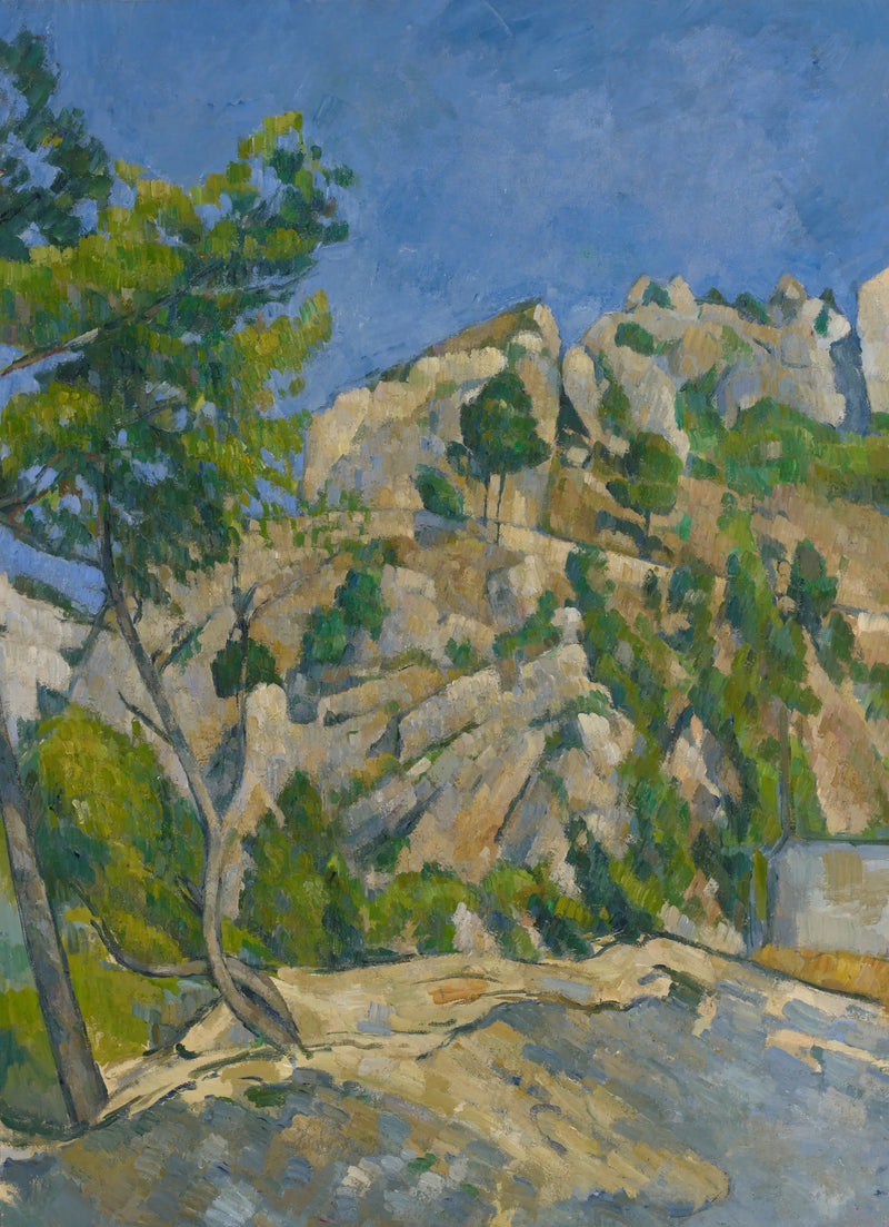 No Fundo do Desfiladeiro, l'Estaque - Paul Cézanne