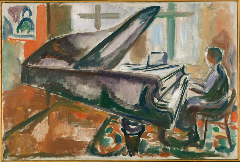No grande piano - Edvard Munch