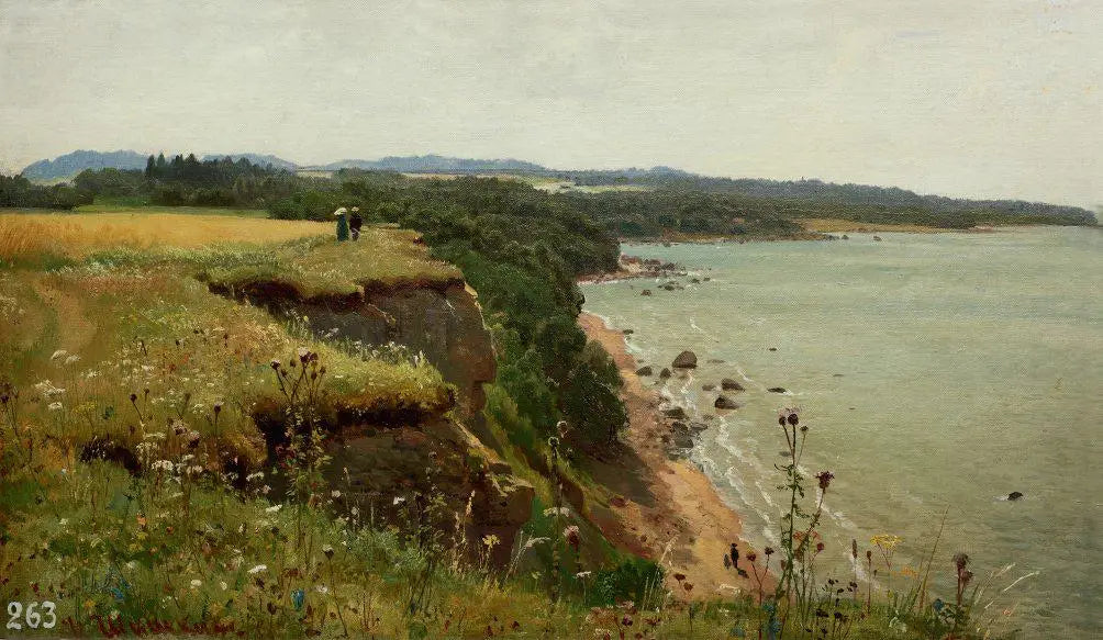 Au large du golfe de Finlande (Udrias près de Narva). Étude - Ivan Chichkine - Alpha Reproduction