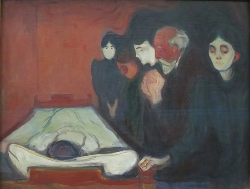 À beira da morte - Edvard Munch