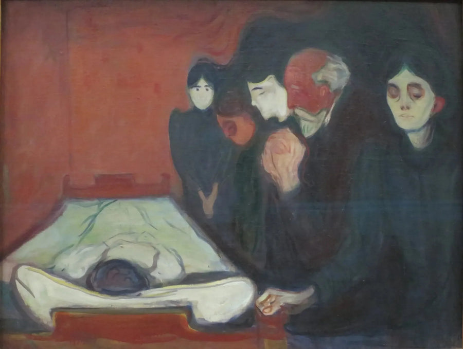 À beira da morte - Edvard Munch