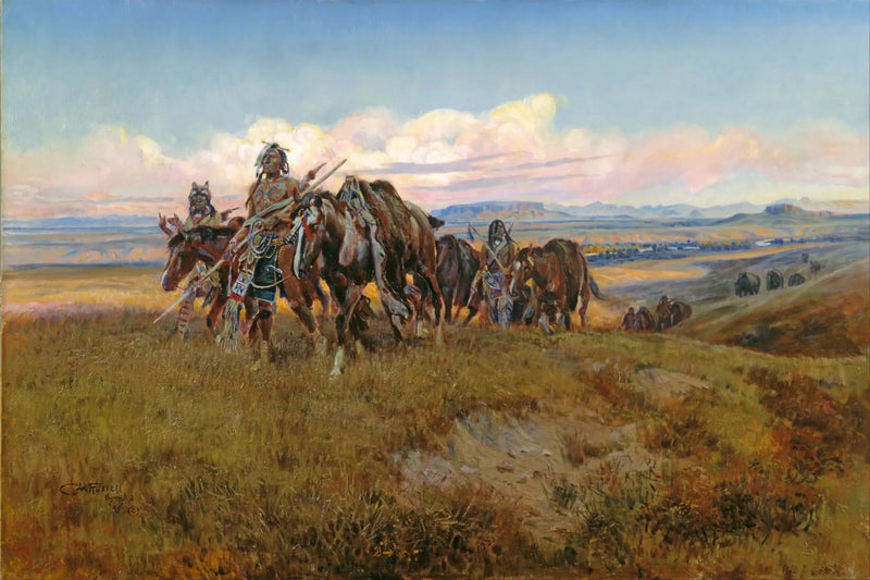 No país do inimigo - Charles Marion Russell