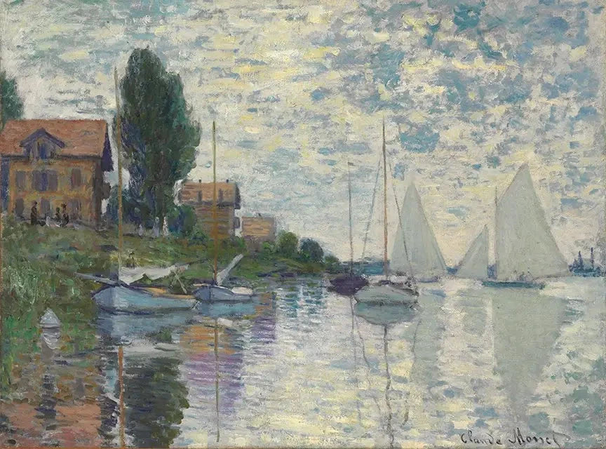 Na Petit-Gennevilliers W337 - Claude Monet