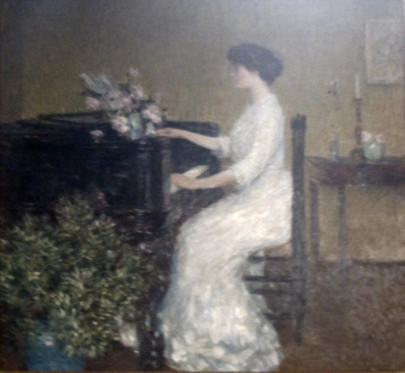 Ao piano - Childe Hassam