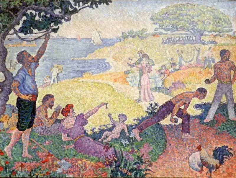 No tempo da harmonia - Paul Signac