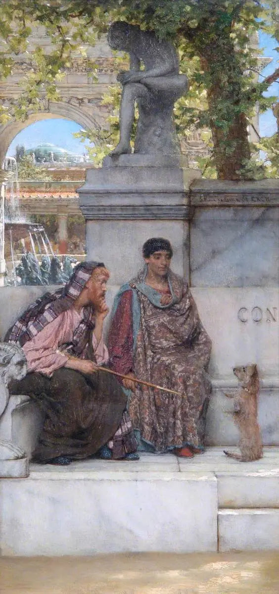 Na época de Constantino - Lawrence Alma-Tadema