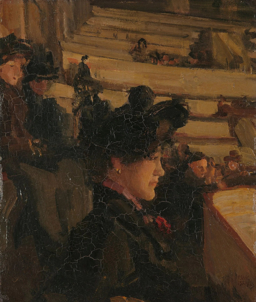 No teatro - Isaac Israëls