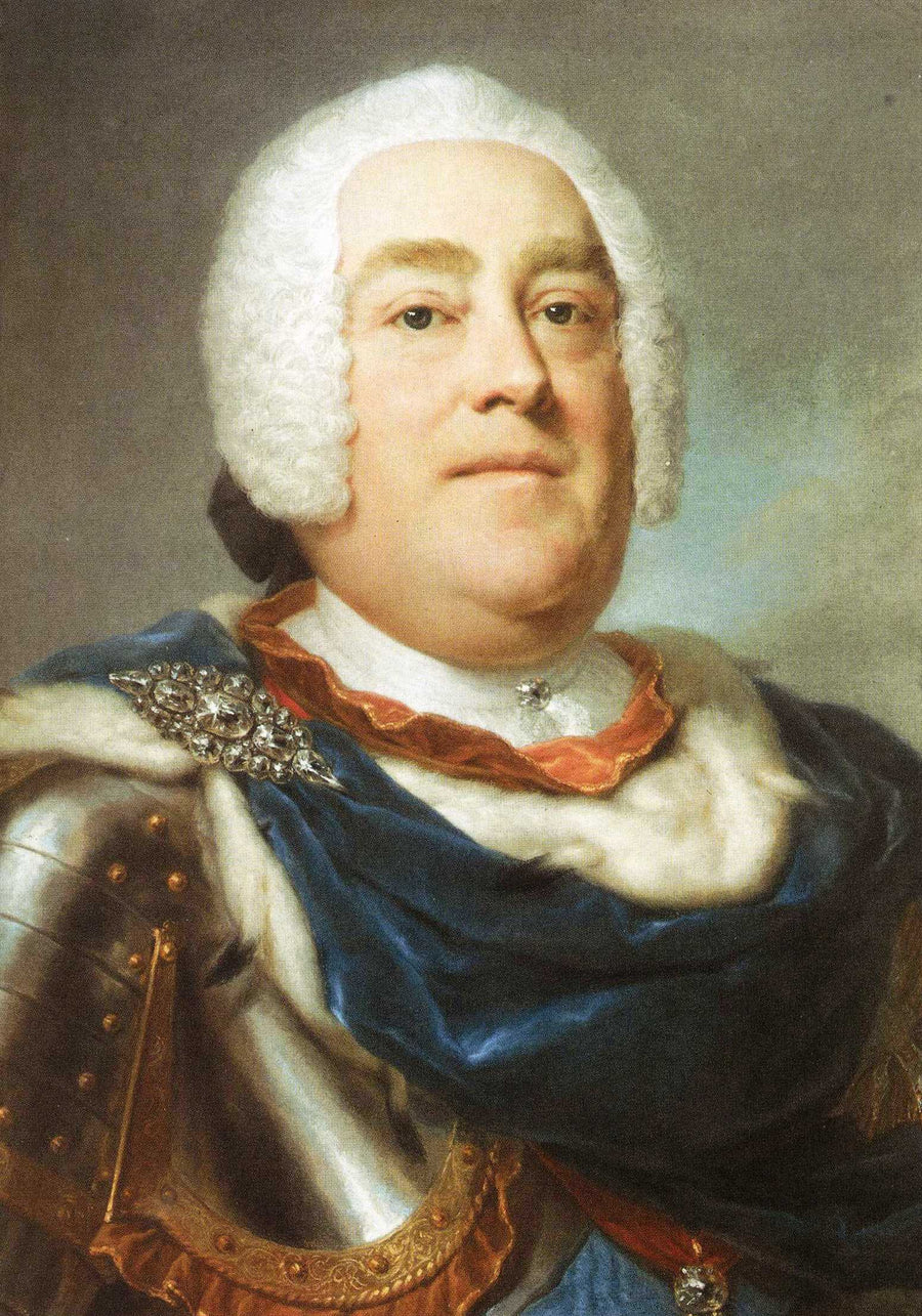 Auguste III, o Saxão - Anton Raphael Mengs