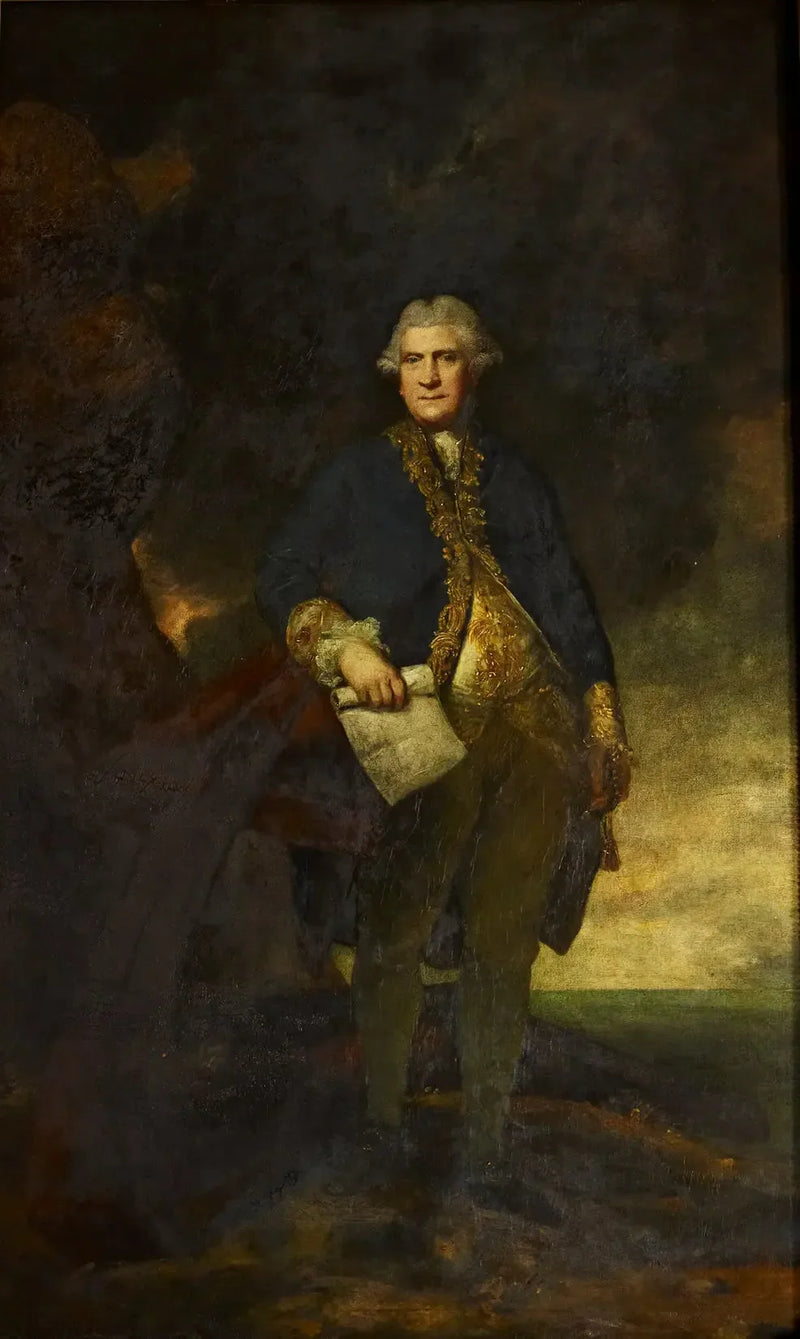 Auguste, primeiro visconde Keppel (1725-1786) - Joshua Reynolds