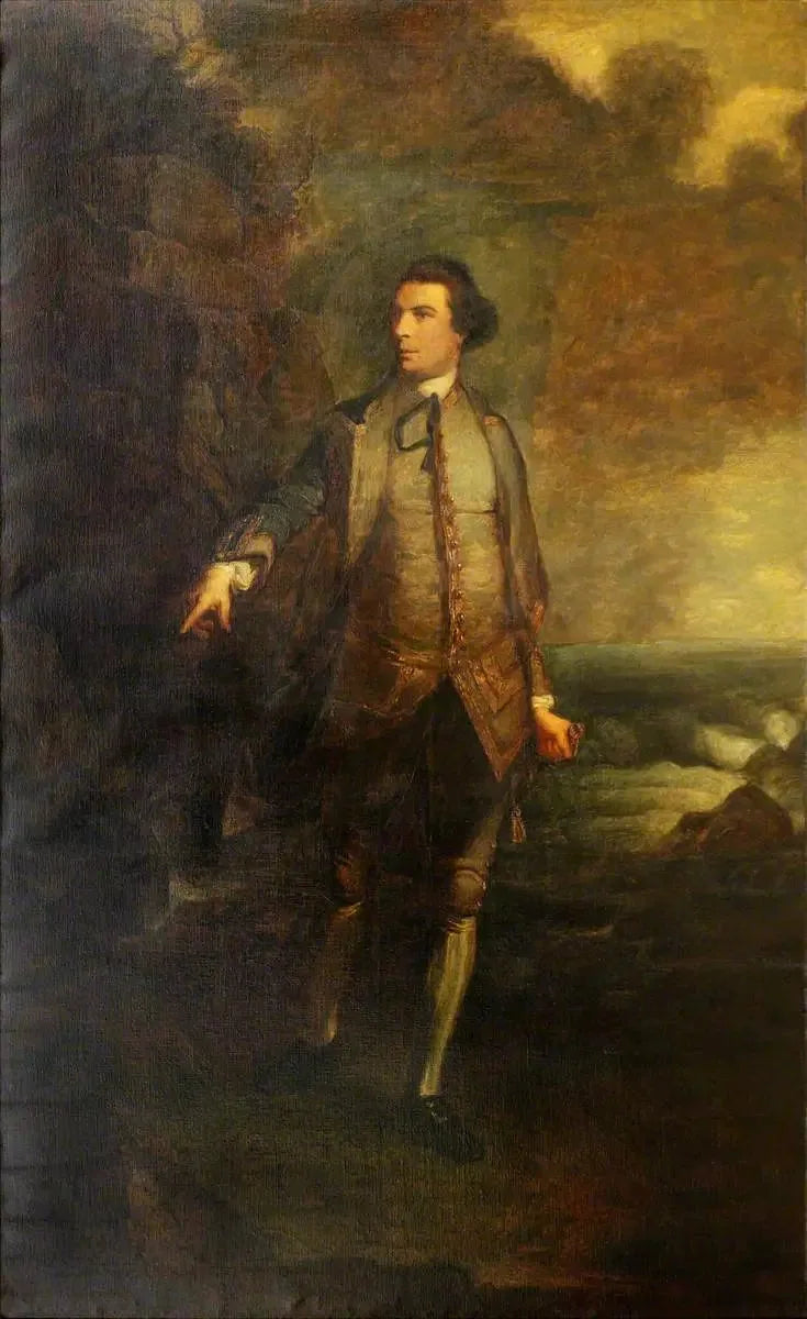 Augustus Keppel, 1º visconde de Keppel (1725–1786), almirante da Marinha Azul - Joshua Reynolds