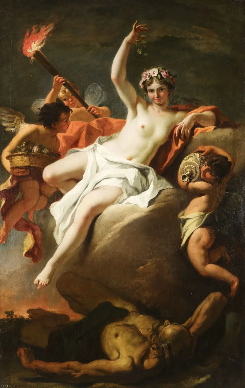 Aurore e Tétis - Sebastiano Ricci