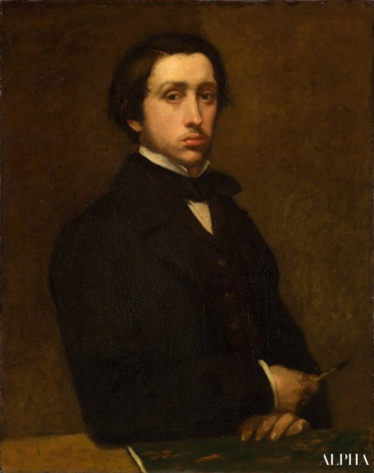 Auto-portrait - Edgar Degas - Reproductions de tableaux et peintures haut de gamme