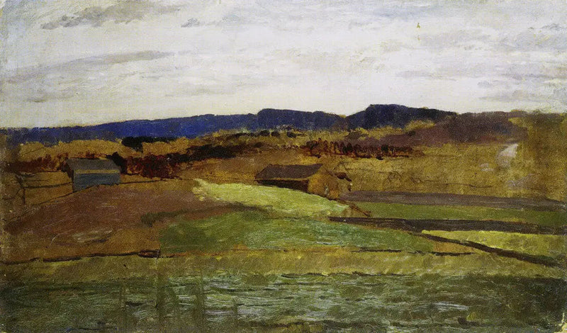 Outono em Asker - Edvard Munch
