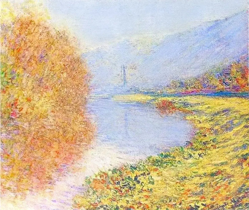 Outono em Jeufosse - Claude Monet