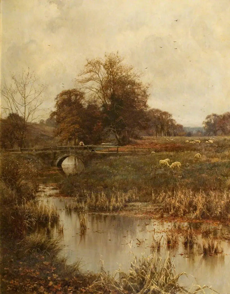 Outono (Folhas ruivas) - Edward Wilkins Waite