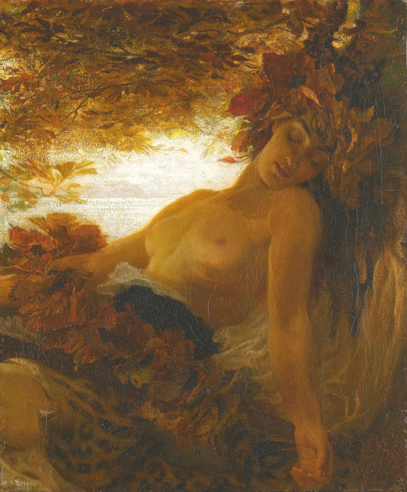 Outono - Herbert Draper