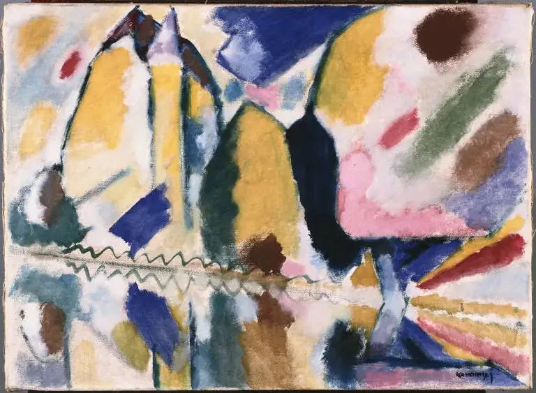 Outono II - Vassily Kandinsky