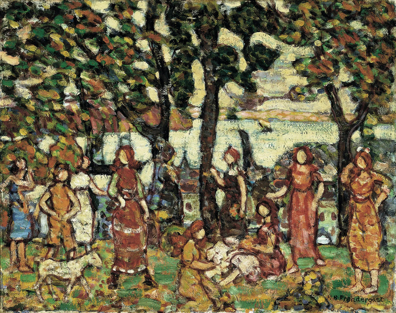 Outono - Maurice Prendergast