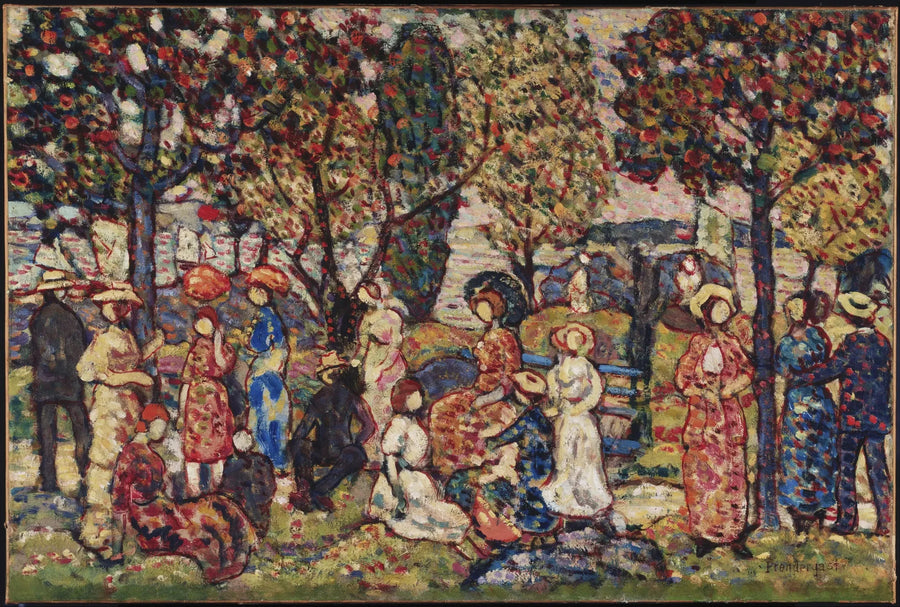 Outono - Maurice Prendergast