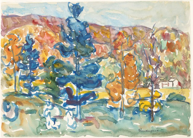 Outono - Maurice Prendergast