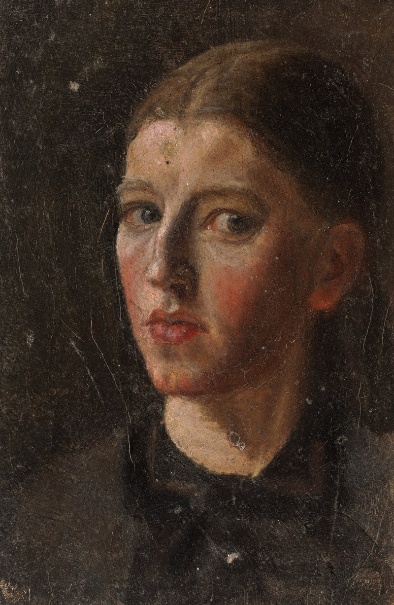 Auto-retrato (1878-1879) - Anna Ancher