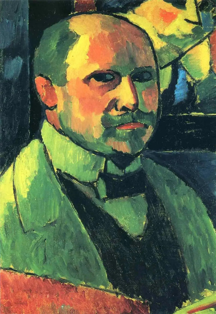 Autorretrato 1912 - Alexej von Jawlensky