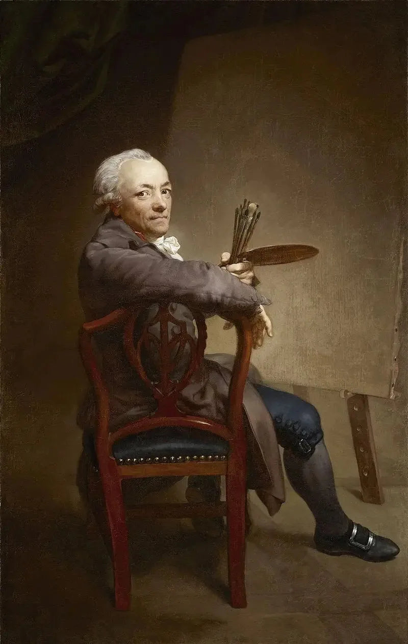 Autorretrato aos 58 anos - Anton Graff