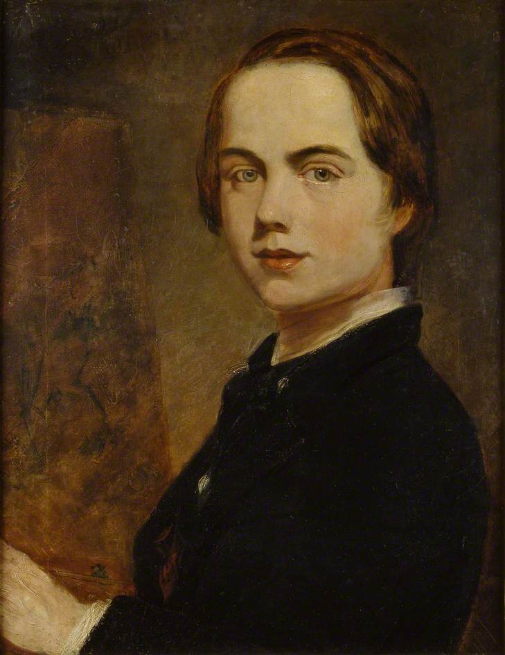 Auto-retrato aos 14 anos - William Holman Hunt