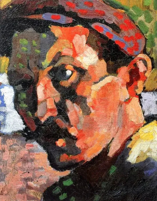 Autorretrato com boné - André Derain