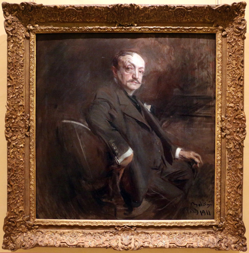 Autorretrato aos sessenta e nove anos - Giovanni Boldini